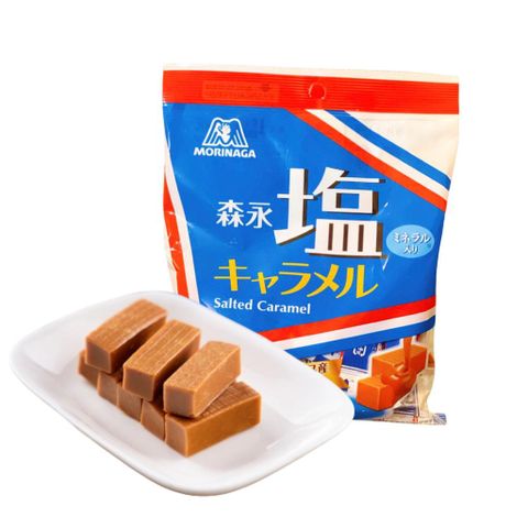 Kẹo Morinaga caramel muối bổ sung khoáng chất bịch 83g