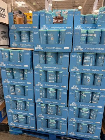 Bột Collagen Vital Proteins Collagen Peptides 680g - Tăng cường độ đàn hồi, trẻ hóa da, giảm nếp nhăn, hỗ trợ tóc và xương khớp