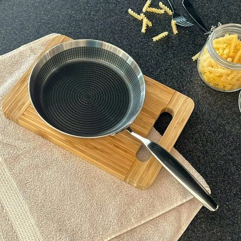 Chảo sâu lòng đúc inox chống dính vân nổi Kaiyo