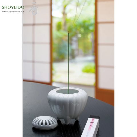 [Nhật Bản] Nhang Thơm Shoyeido Nokiba - Hương Gỗ Đàn Hương & Hoa Mai Thanh Khiết