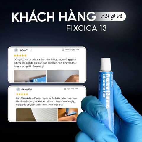 CONAPIDIL FIXICA 13g - Gel Giảm Mụn, Mờ Thâm, Phục Hồi Da