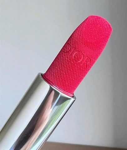 (Xách tay Pháp) Son Dior 764 Rouge Dior Fullbox – son lì dưỡng môi