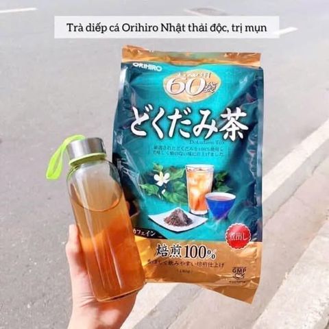 Trà diếp cá Orihiro Dokudami Tea 60 gói – thanh lọc cơ thể