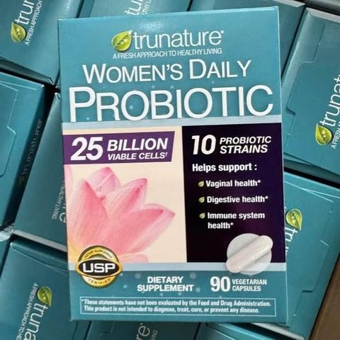 Men vi sinh Trunature Women Probiotic 90 viên tiêu hóa