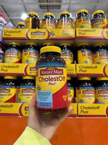 Viên uống giảm cholesterol Nature Made Cholest Off Plus 450mg 210 viên