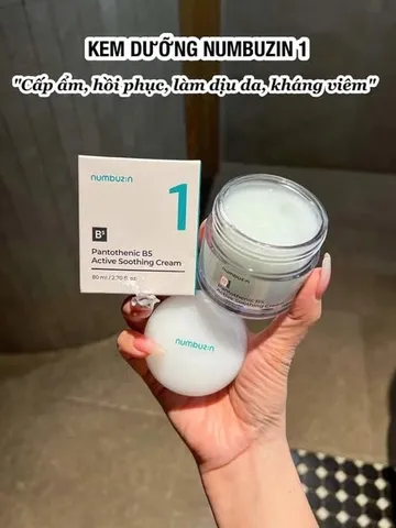 Kem dưỡng Numbuzin No.1 Pantothenic B5 80ml – giảm dầu