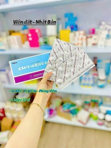 Viên đặt Estoril 0.5mg – hỗ trợ vệ sinh