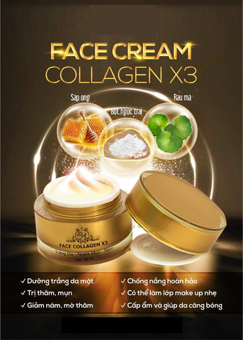(Cao cấp) Kem Face Collagen X3 Đông Anh Chính hãng