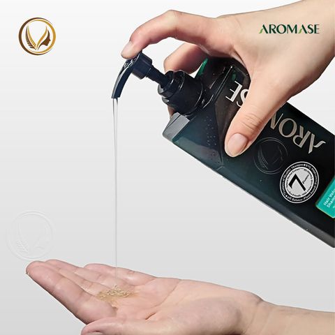 Dầu gội làm phồng tóc, ngăn rụng và giúp mọc tóc AROMASE Hair Volumizing Shampoo 400ml