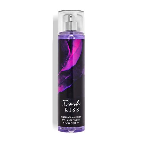 (Cao cấp) Xịt thơm toàn thân Dark Kiss body mist - Bath and Body Works 236ml - Chính hãng Mỹ Chính hãng