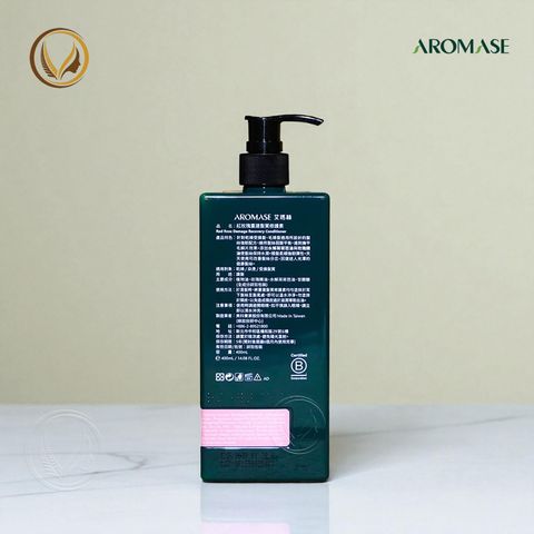 Dầu xả phục hồi tóc khô xơ, hư tổn hoa hồng đỏ AROMASE Red Rose Damage Recovery Conditioner 400ml
