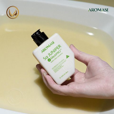Dầu gội ngăn gàu, giảm sưng viem da đầu AROMASE 5α Juniper MediPRO Simply Fresh Shampoo 80ml