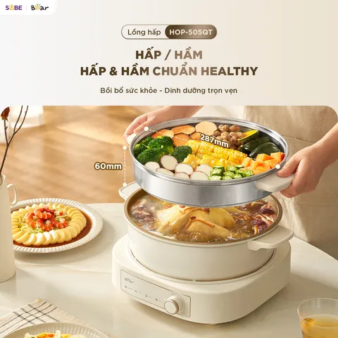 Nồi lẩu điện Bear HOP-505QT