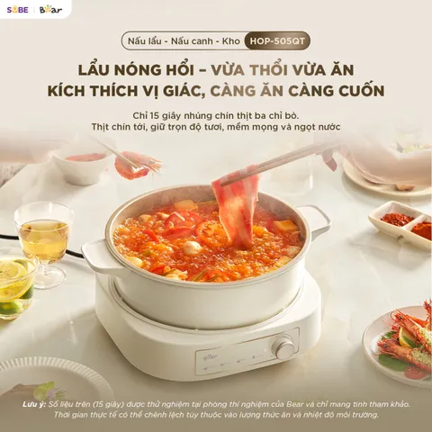 Nồi lẩu điện Bear HOP-505QT