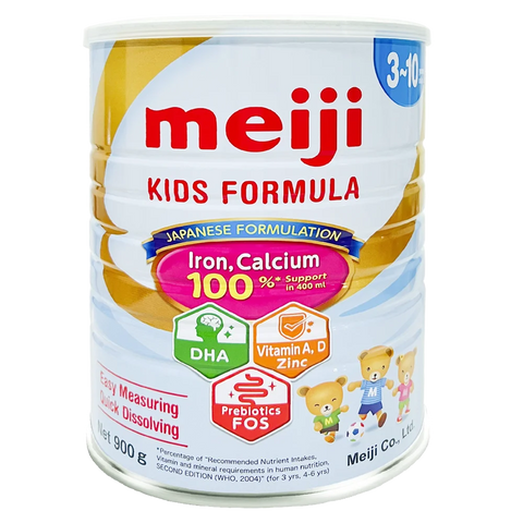Combo 2 Thực phẩm bổ sung Meiji Kids Formula 900g (3-10 tuổi)