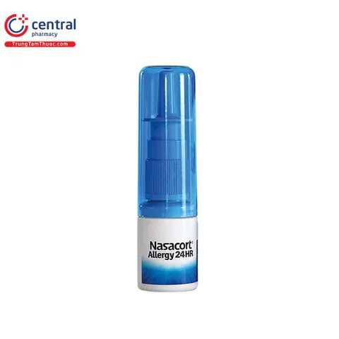 Xịt mũi giảm viêm xoang, dị ứng Nasacort Allergy 24hr Non-Drip Nasal.chinh hang my