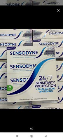 Kem đánh răng Sensodyne Whitening 184gr ban anh nhap  Mỹ