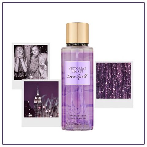 (Hàng công ty) Xịt thơm toàn thân LOVE SPELL – Victoria’s Secret Fragrance Mist Chính hãng