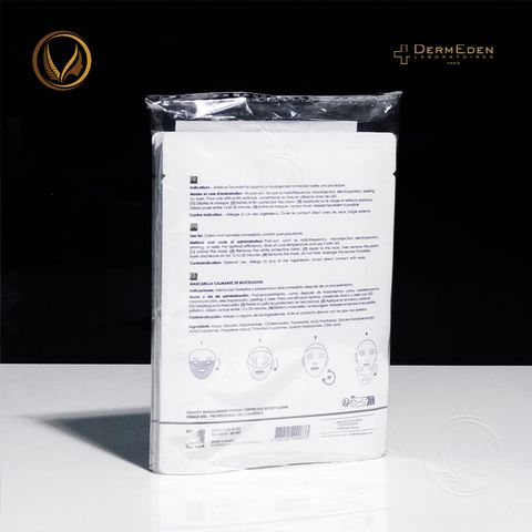Mặt nạ cấp ẩm làm dịu và phục hồi da DermEden Biocellulose Soothing Mask 5x25ml