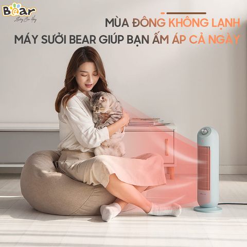 Quạt sưởi gốm Bear DNQ-C20B1 667903