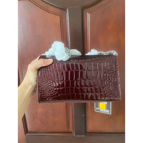 (VIP ORDER) - Túi xách Nữ dáng kẹp nách size 21 da bóng sang trọng, thích hợp đi tiệc