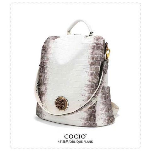 Balo chống trộm C.O..C.I.O HiMaLayA Sang trọng, trẻ trung, Da Thật