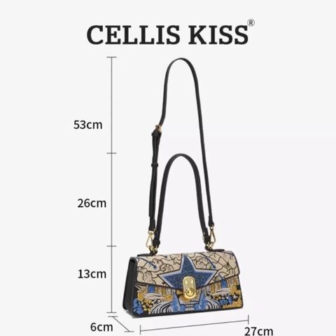 (Hàng V.I.P LIMITED - CELLIS KISS) - Túi đẳng cấp đeo chéo, đeo vai, sang trọng , thanh lịch, quý phái, thời thượng