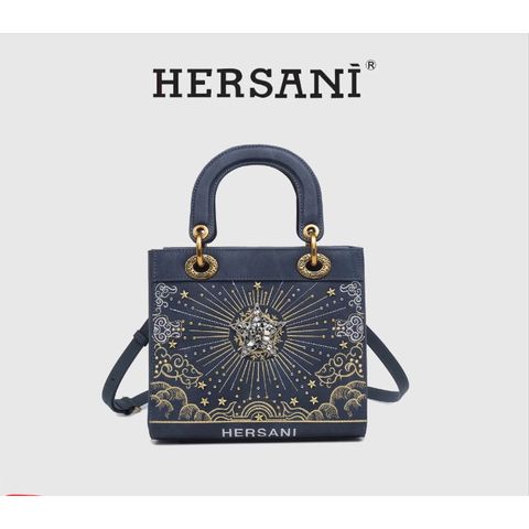(Hàng V.I.P LIMITED ORDER) - Túi xách nữ HERSANI thêu thủ công sao sang trọng, đẳng cấp