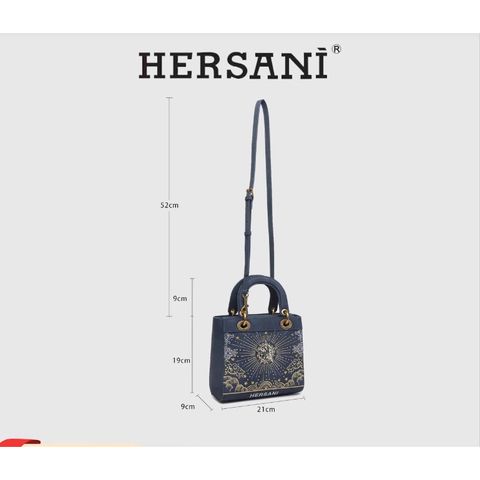 (Hàng V.I.P LIMITED ORDER) - Túi xách nữ HERSANI thêu thủ công sao sang trọng, đẳng cấp