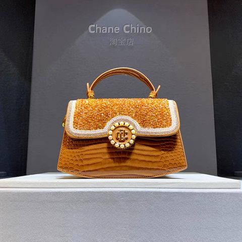 (HÀNG CAO CẤP) Túi xách nữ dáng thuyền IT Fashion cao cấp nội địa Trung sang chảnh thanh lịch đính đá lấp lánh