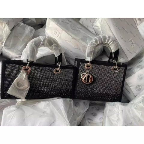(Hàng VIP - ORDER) - Túi xách Nữ Sang Trọng dáng Đì Ô đá trắng