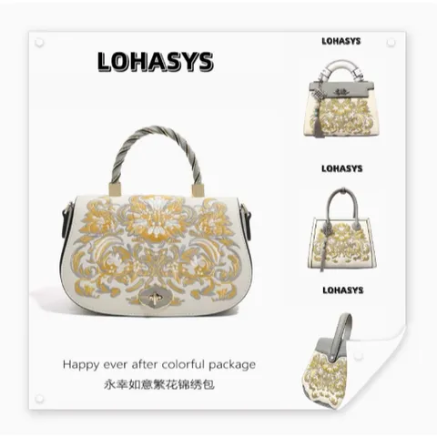 (Hàng V.I.P LIMITED - HÃNG LOHASYS) - Hàng Order dạng thêu cao cấp 7 mẫu sang trọng
