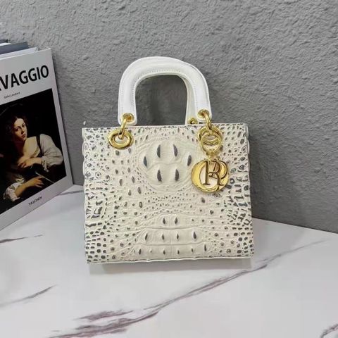 (HÀNG CAO CẤP) (Túi Xách Nữ Da Cá Sấu QC) - D.R Cao Cấp Size 22, Túi đeo chéo Da Cá Sấu Sang trọng