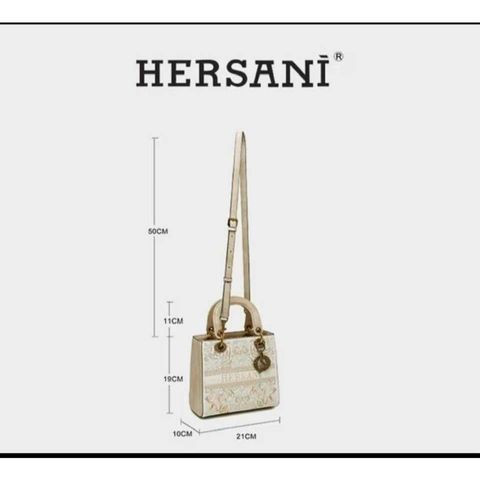 (Hàng V.I.P LIMITED ORDER) - Túi xách nữ HERSANI thêu thủ công trang nhã, thời thượng, tinh tế