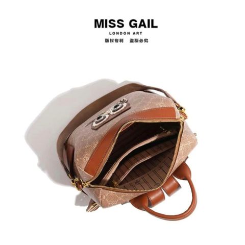 (Hàng V.I.P LIMITED - NO BOX) - Balo Nữ MISS GAIL Store HONGKONG thiết kế Cú Mèo đeo 2 kiểu cực chất