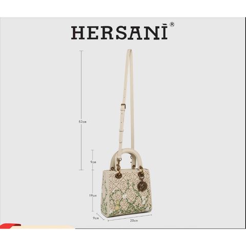 (Hàng V.I.P LIMITED ORDER) - Túi xách nữ HERSANI thiết kế thêu thủ công, phiên bản giới hạn bag
