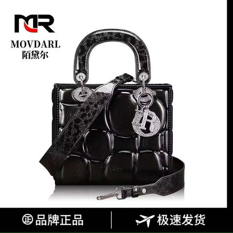 (HÀNG VIP LIMITED) - Retro Da Thật Chính Hãng Châu Âu Mỹ Xuyên Biên Giới Thời Trang Di Động Túi Diana Nữ 2024 Cao Cấp