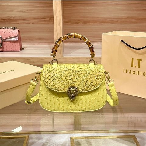 (HÀNG V.I.P ORDER) - Retro Da Tre Túi Xách Nữ 2024 Phong Cách Mới Niche Thời Trang Một Vai Messenger Túi Nhỏ