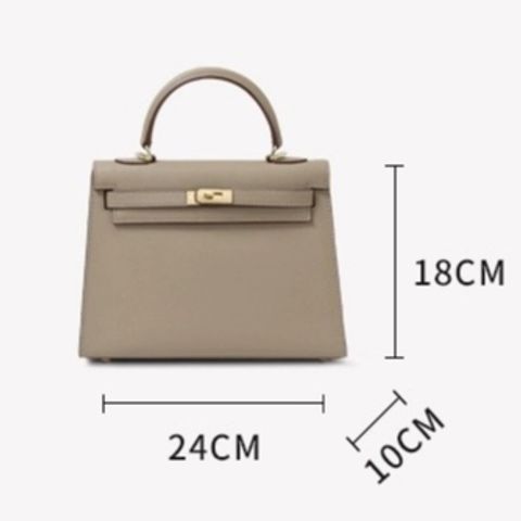 (FULL BOX/ NO BOX Size 25) - Túi xách Nữ KHÓA VÀNG không dập hãng