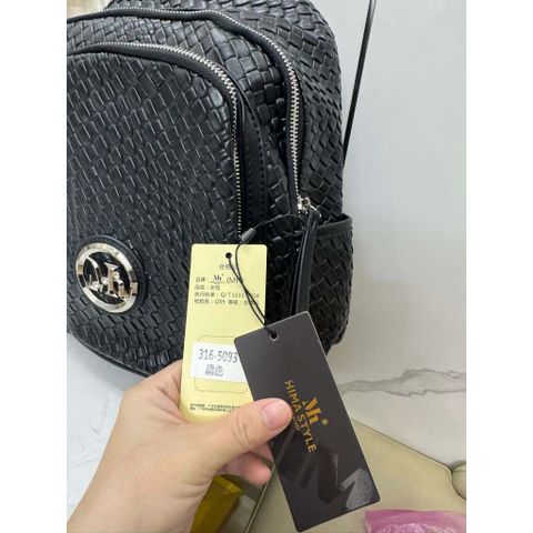 (TẶNG KÈM CHARM) - Balo nữ thời trang thương hiệu HIMA Chất Da Pu Mềm, Vân Nổi, Không Thấm Nước