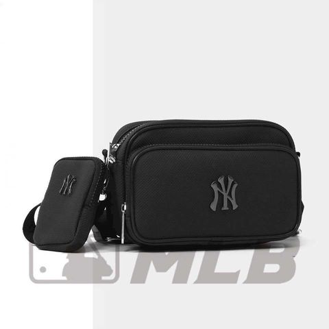 Túi đeo chéo nam, nữ unisex thời trang cao cấp MLB dư xịn kèm túi nhỏ