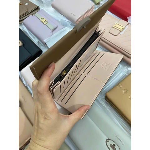 Ví nữ đẹp dáng dài cầm tay nhiều ngăn thời trang cao cấp