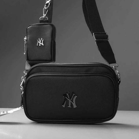 Túi đeo chéo nam, nữ unisex thời trang cao cấp MLB dư xịn kèm túi nhỏ