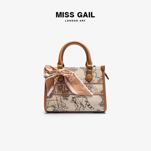 (Hàng V.I.P LIMITED) - Túi tote thêu hoa 2 MÀU tinh tế MISS GAIL sang chảnh tặng dây buộc nơ