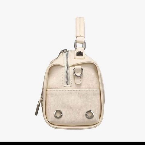 (Hàng V.I.P LIMITED - FULLBOX HÃNG) - Túi xách nữ IT.CELLIME thiết kế túi hộp họa tiết 8D, Màu kem bag, Sang trọng