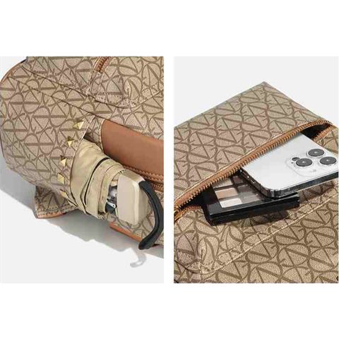 (VIP ORDER LIMITED) - BALO VALEN.T.INO Nâu To Size 32cm SANG TRỌNG