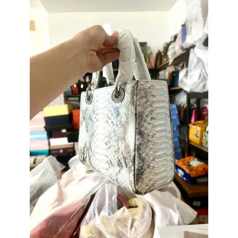 (HÀNG V.I.P ORDER) - Túi xách Nữ dáng vuông xà cừ thanh lịch sang trọng size 20