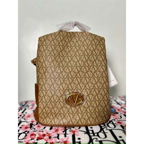 (VIP ORDER LIMITED) - BALO VALEN.T.INO Nâu To CHỐNG TRỘM Size 35cm SANG TRỌNG