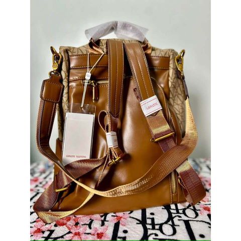 (VIP ORDER LIMITED) - BALO VALEN.T.INO Nâu To CHỐNG TRỘM Size 35cm SANG TRỌNG