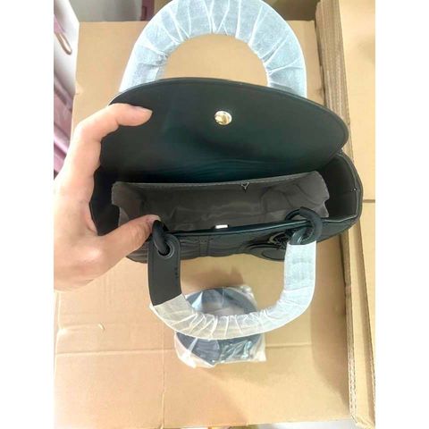 (FULL BOX/ NO BOX) - Túi cầm tay đeo chéo Đồng màu size 20, bản dây NHỎ, KHÔNG ĐẾ chân